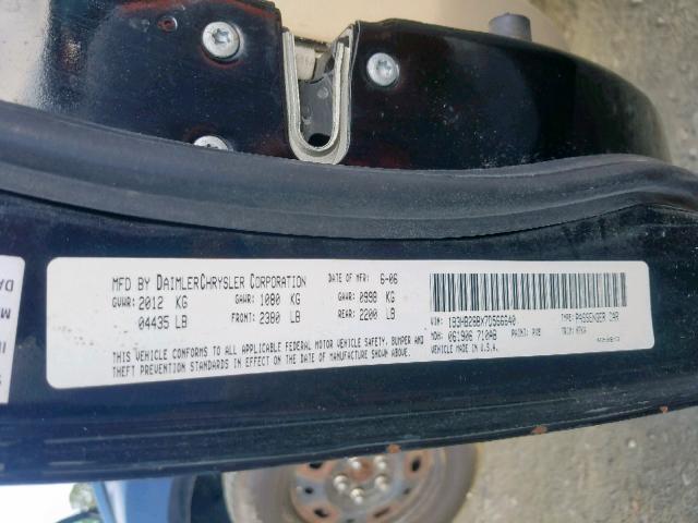 1B3HB28BX7D566640 - 2007 DODGE CALIBER BLACK photo 10