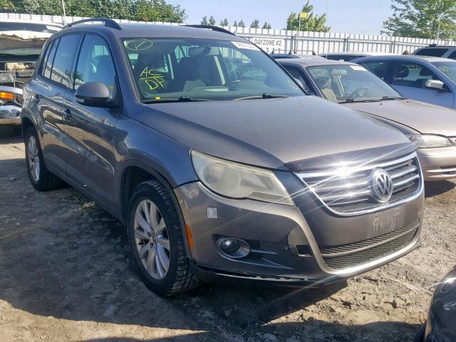 WVGBV7AX1AW514948 - 2010 VOLKSWAGEN TIGUAN SE GRAY photo 1