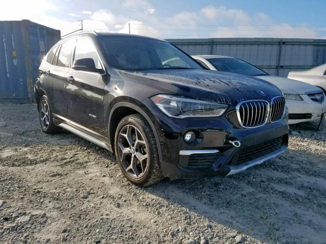 WBXHT3Z36H4A58259 - 2017 BMW X1 XDRIVE2 BLACK photo 1