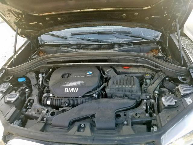 WBXHT3Z36H4A58259 - 2017 BMW X1 XDRIVE2 BLACK photo 7