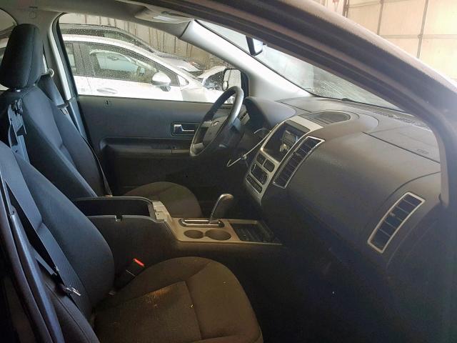 2FMDK48C48BA00591 - 2008 FORD EDGE SEL BLACK photo 5