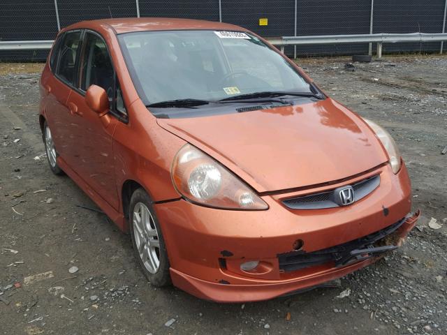 JHMGD38647S016678 - 2007 HONDA FIT S 橙色 照片 1