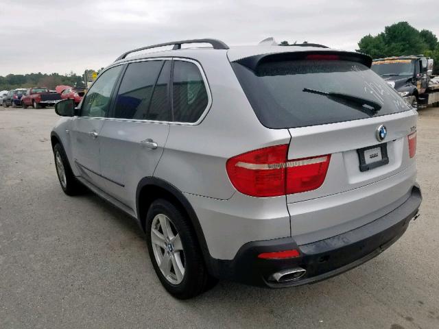 5UXFE835X9L170829 - 2009 BMW X5 XDRIVE4 SILVER photo 3