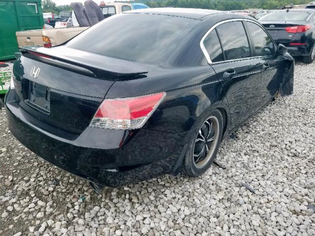 1HGCP2F42AA041581 - 2010 HONDA ACCORD LXP BLACK photo 4