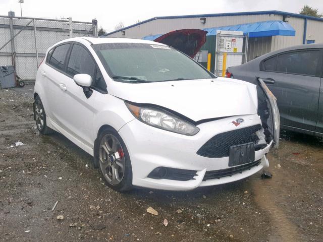 3FADP4GX5FM166730 - 2015 FORD FIESTA ST WHITE photo 1