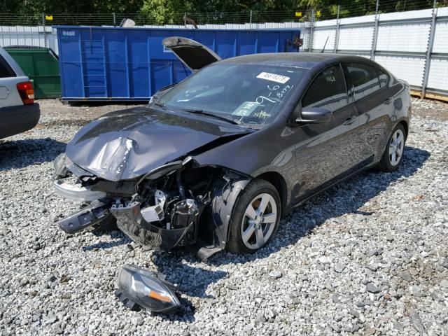 1C3CDFBBXGD515727 - 2016 DODGE DART SXT CHARCOAL photo 2