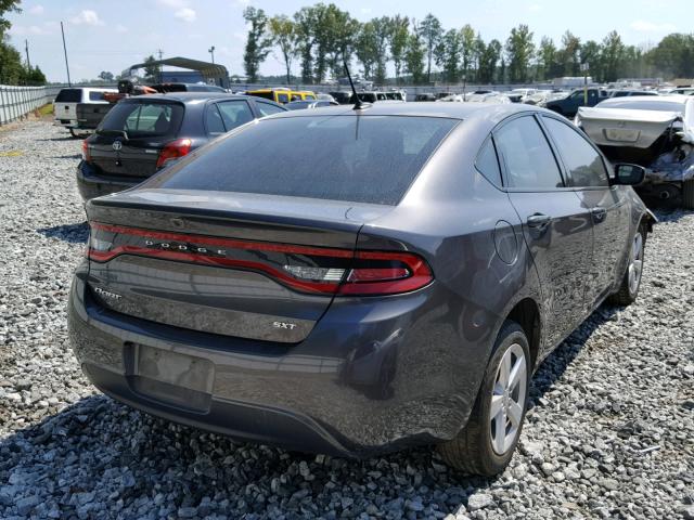 1C3CDFBBXGD515727 - 2016 DODGE DART SXT CHARCOAL photo 4