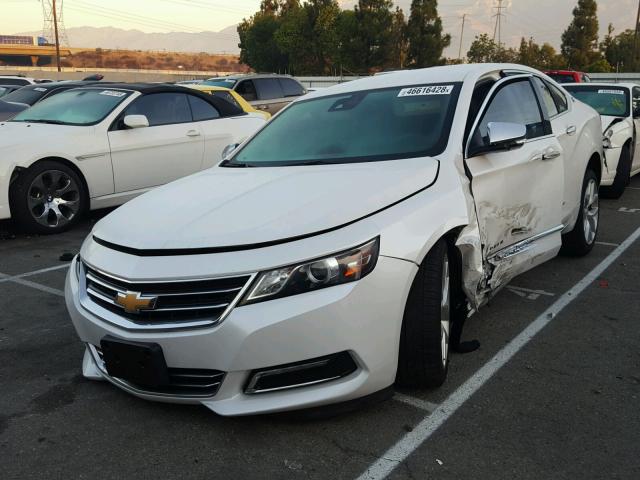 2G1145S33H9120219 - 2017 CHEVROLET IMPALA PRE WHITE photo 2