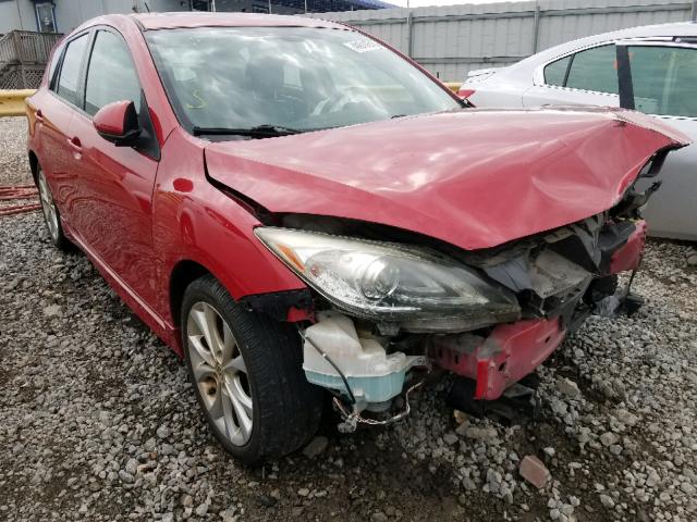 JM1BL1H53A1190619 - 2010 MAZDA 3 S RED photo 1