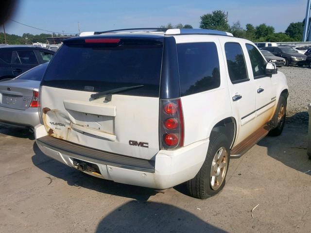 1GKFK63858J113817 - 2008 GMC YUKON DENA WHITE photo 4