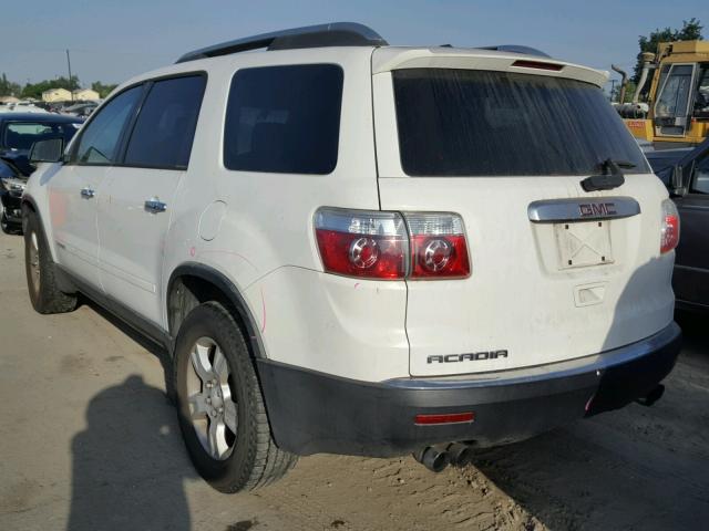 1GKER13788J131889 - 2008 GMC ACADIA SLE WHITE photo 3