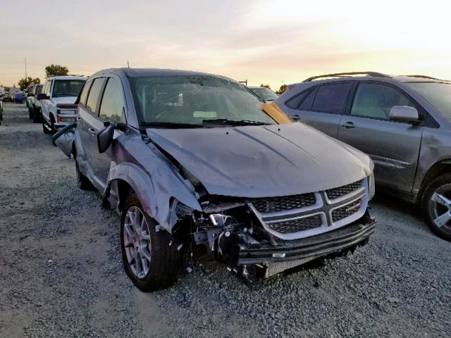 3C4PDDEG6KT771097 - 2019 DODGE JOURNEY GT GRAY photo 1