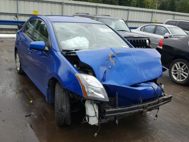 3N1AB6APXCL774182 - 2012 NISSAN SENTRA 2.0 BLUE photo 1