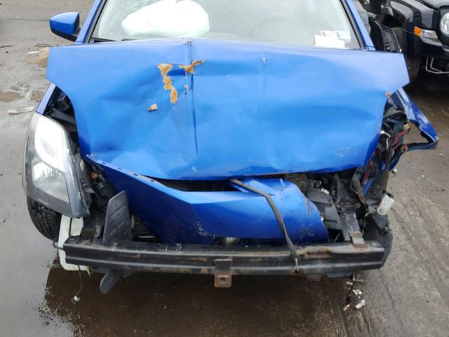 3N1AB6APXCL774182 - 2012 NISSAN SENTRA 2.0 BLUE photo 7