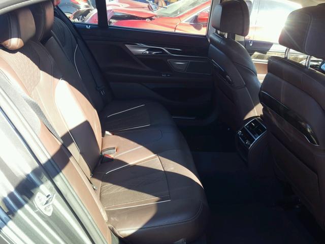 WBA7E2C55GG546620 - 2016 BMW 740 I CHARCOAL photo 6