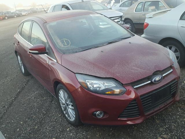 1FADP3N25EL341107 - 2014 FORD FOCUS TITA RED photo 1