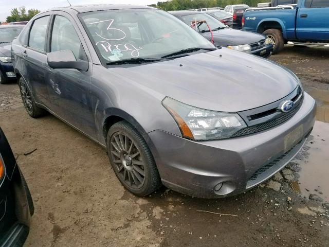 1FAHP3GN3BW109866 - 2011 FORD FOCUS SES GRAY photo 1