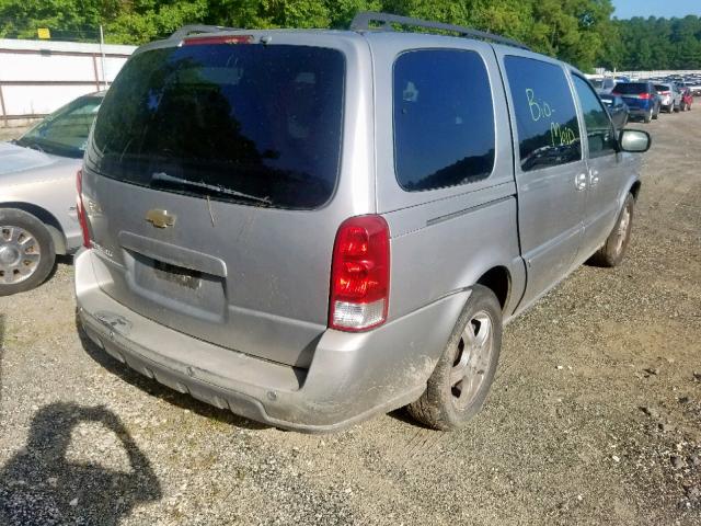 1GNDV33L26D128095 - 2006 CHEVROLET UPLANDER L 银色 照片 4