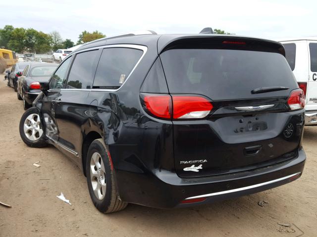 2C4RC1EG5HR778869 - 2017 CHRYSLER PACIFICA T BLACK photo 3