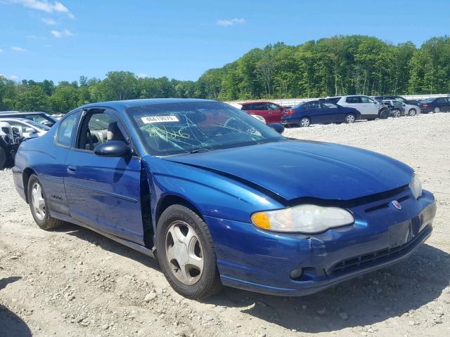 2G1WX12K749209086 - 2004 CHEVROLET MONTE CARL BLUE photo 1