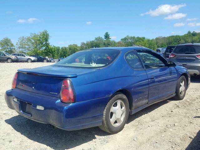 2G1WX12K749209086 - 2004 CHEVROLET MONTE CARL BLUE photo 4