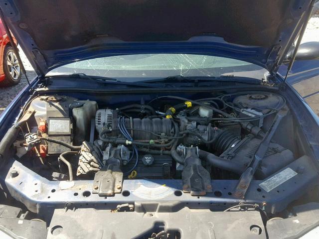 2G1WX12K749209086 - 2004 CHEVROLET MONTE CARL BLUE photo 7