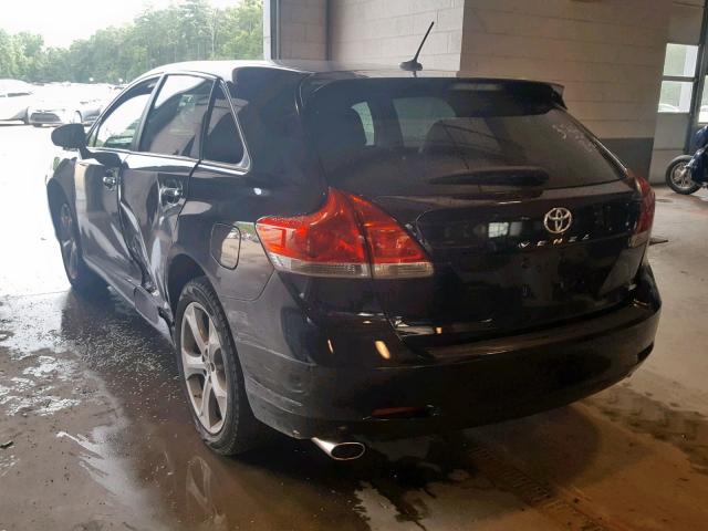 4T3BK11A59U020642 - 2009 TOYOTA VENZA BLACK photo 3