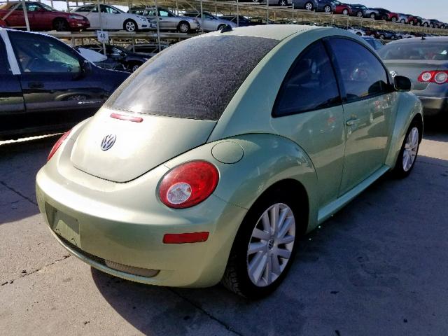 3VWRW31C88M503569 - 2008 VOLKSWAGEN NEW BEETLE მწვანე ფოტო 4