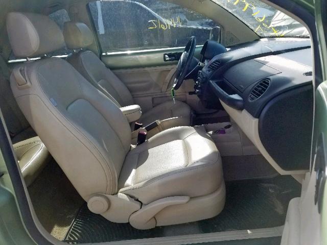 3VWRW31C88M503569 - 2008 VOLKSWAGEN NEW BEETLE მწვანე ფოტო 5