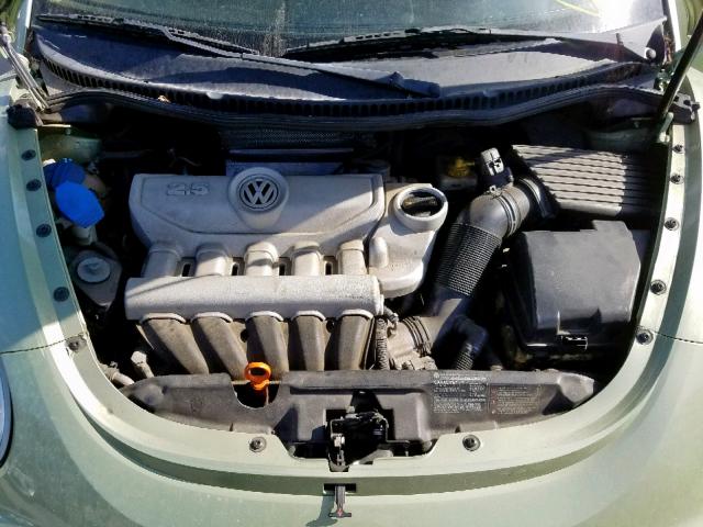 3VWRW31C88M503569 - 2008 VOLKSWAGEN NEW BEETLE მწვანე ფოტო 7