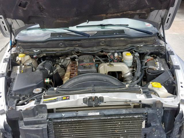 1D7KS28C06J232989 - 2006 DODGE RAM 2500 S ვერცხლისფერი ფოტო 7