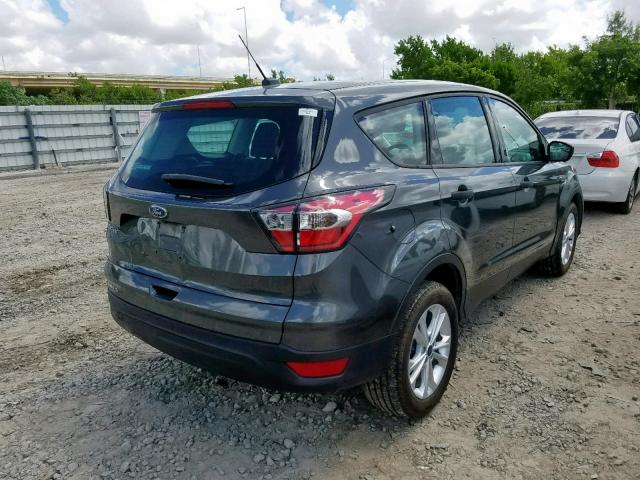 1FMCU0F77HUB37068 - 2017 FORD ESCAPE S GRAY photo 4