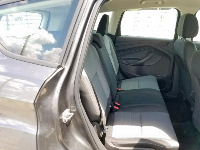 1FMCU0F77HUB37068 - 2017 FORD ESCAPE S GRAY photo 6