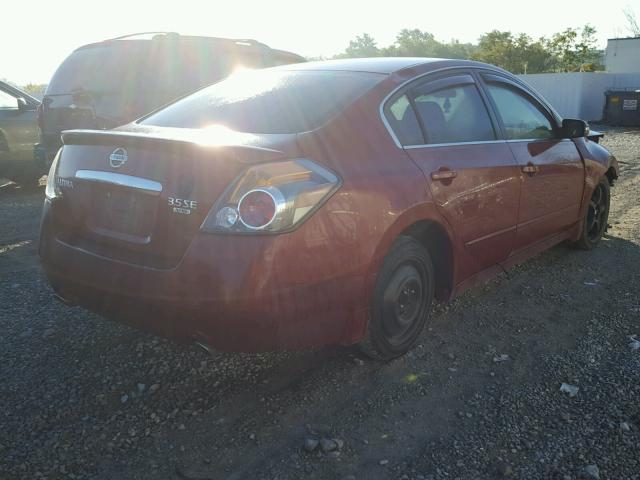 1N4BL21E08N462438 - 2008 NISSAN ALTIMA 3.5 RED photo 4