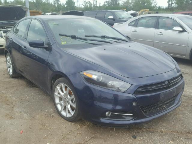 1C3CDFBA7DD289505 - 2013 DODGE DART SXT BLUE photo 1