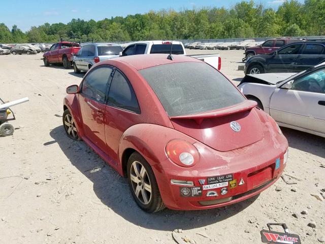 3VWRW31C56M402258 - 2006 VOLKSWAGEN NEW BEETLE Rot Foto 3