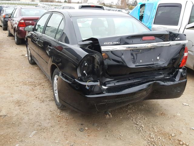 1G1ZS58F97F197368 - 2007 CHEVROLET MALIBU LS 黑色 照片 3