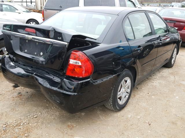 1G1ZS58F97F197368 - 2007 CHEVROLET MALIBU LS 黑色 照片 4