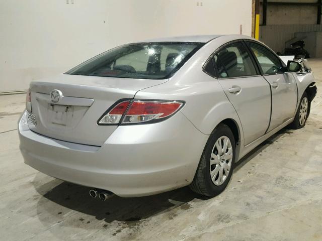 1YVHZ8BH1D5M13901 - 2013 MAZDA 6 SPORT GRAY photo 4