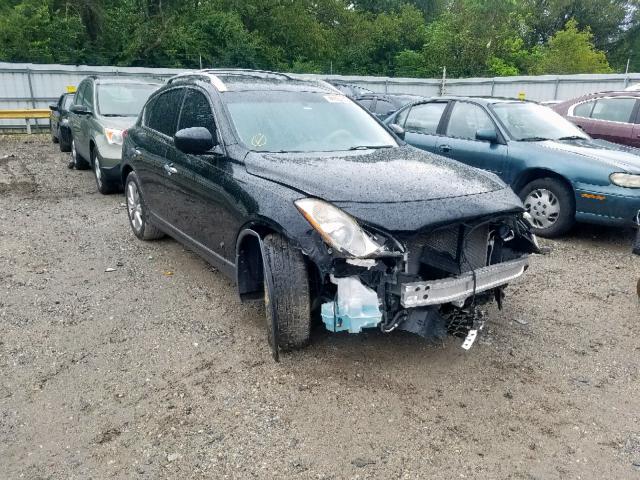 JN1AJ0HR3AM750736 - 2010 INFINITI EX35 BASE BLACK photo 1