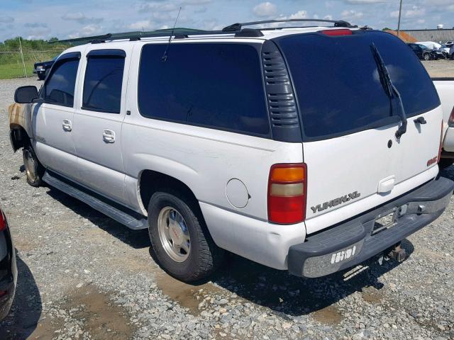 3GKEC16TX1G110107 - 2001 GMC YUKON XL C WHITE photo 3