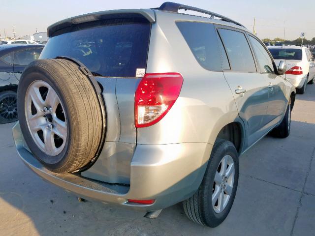 JTMZD31V575044533 - 2007 TOYOTA RAV4 LIMIT GREEN photo 4