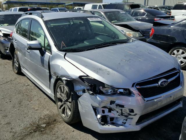 JF1GPAT67F8204388 - 2015 SUBARU IMPREZA SP SILVER photo 1