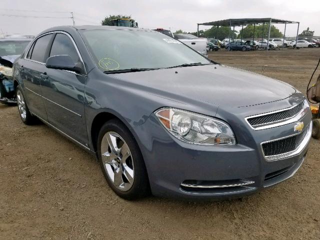 1G1ZH57B99F192204 - 2009 CHEVROLET MALIBU 1LT GRAY photo 1