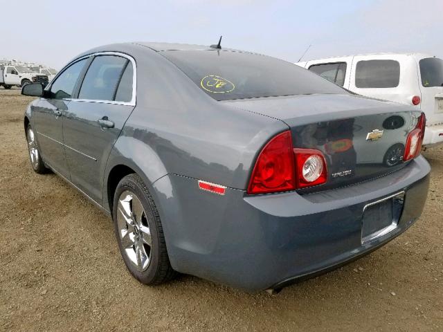 1G1ZH57B99F192204 - 2009 CHEVROLET MALIBU 1LT GRAY photo 3