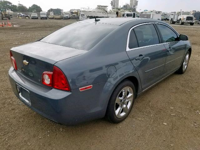 1G1ZH57B99F192204 - 2009 CHEVROLET MALIBU 1LT GRAY photo 4