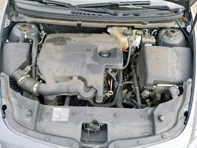 1G1ZH57B99F192204 - 2009 CHEVROLET MALIBU 1LT GRAY photo 7