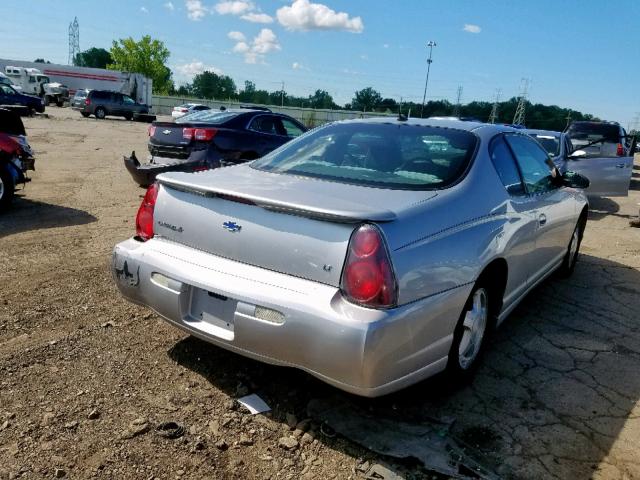 2G1WX12K959228711 - 2005 CHEVROLET MONTE CARL ვერცხლისფერი ფოტო 4