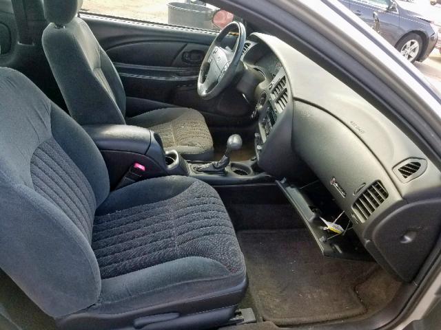 2G1WX12K959228711 - 2005 CHEVROLET MONTE CARL ვერცხლისფერი ფოტო 5