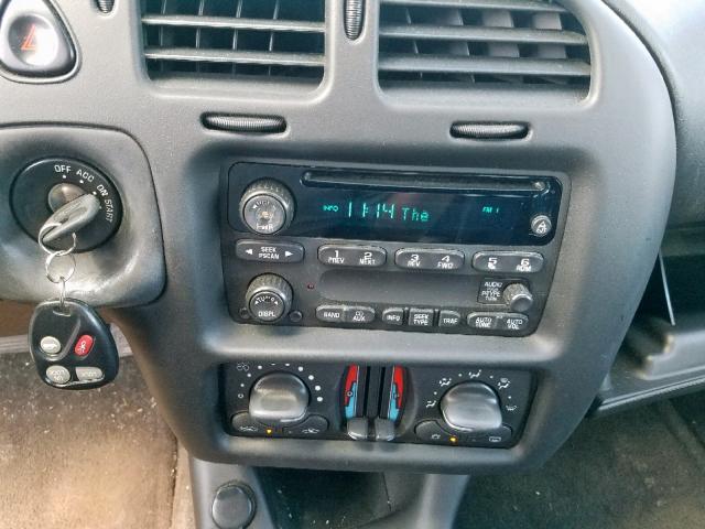 2G1WX12K959228711 - 2005 CHEVROLET MONTE CARL ვერცხლისფერი ფოტო 9